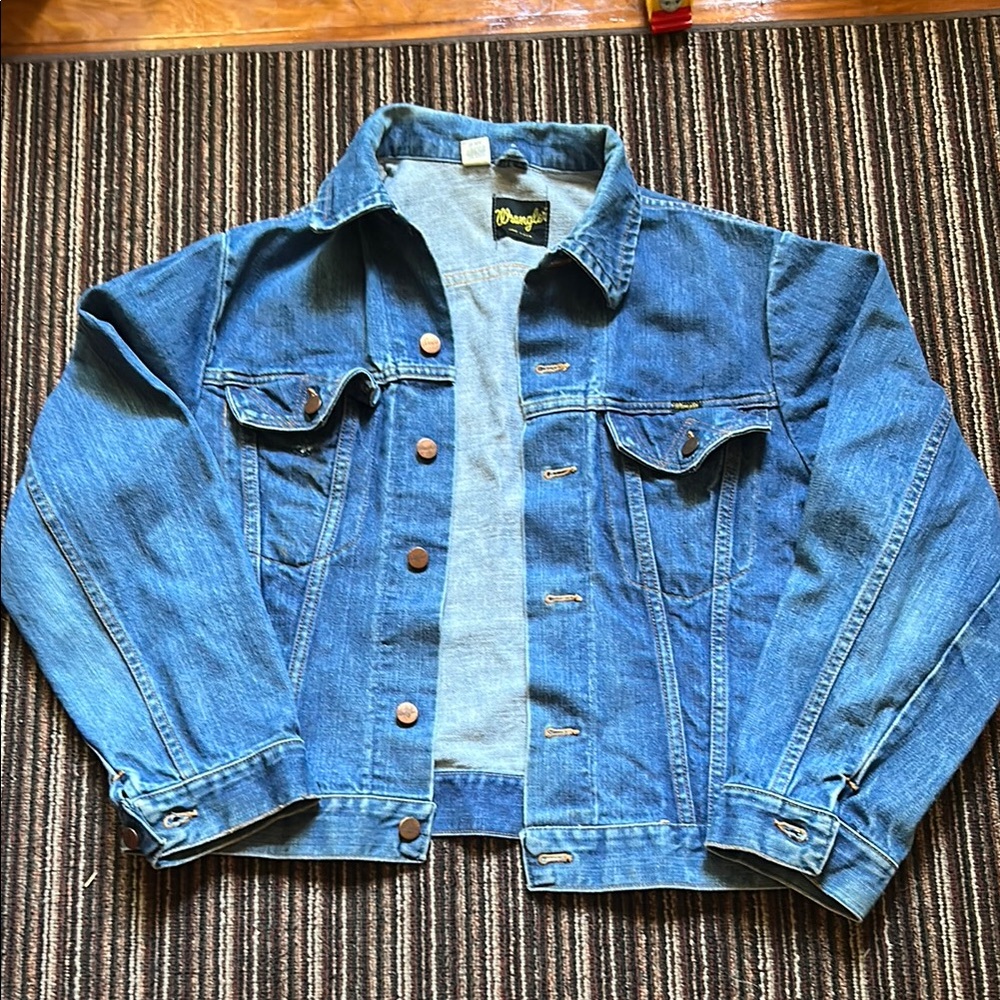 Vintage Wrangler Classic Blue Jean Jacket